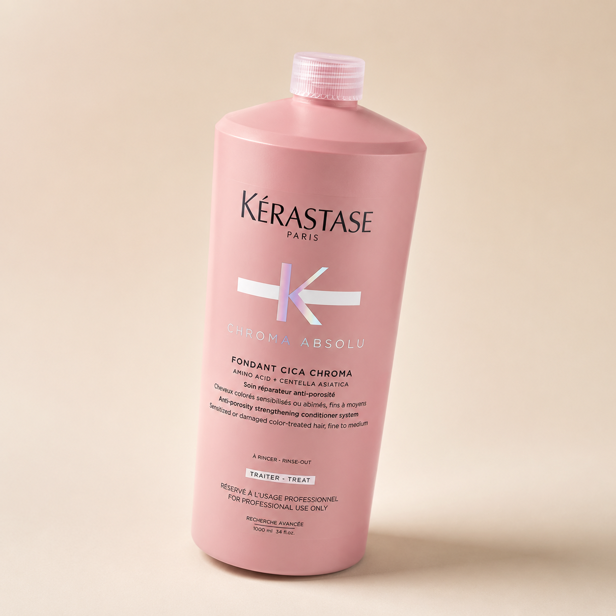 Kerastase Chroma Absolu Fondant Cica Chroma Conditioner Treatment 1 Litre/1000mL