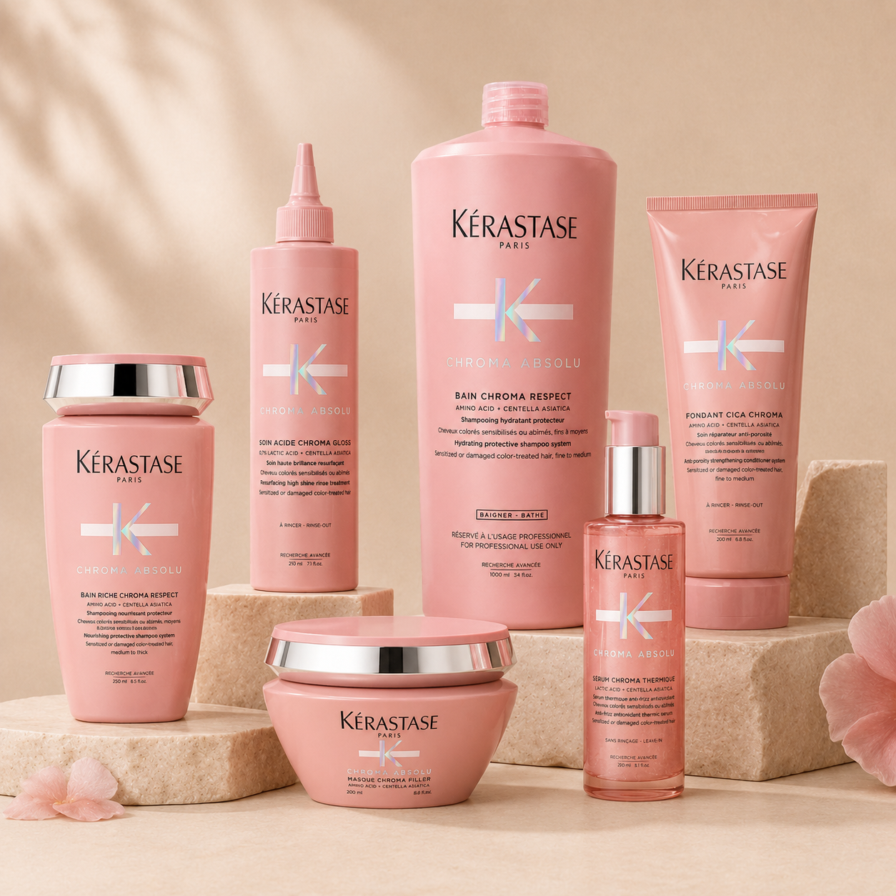 Kerastase Chroma Absolu Bain Respect Shampoo 1 Litre/1000mL