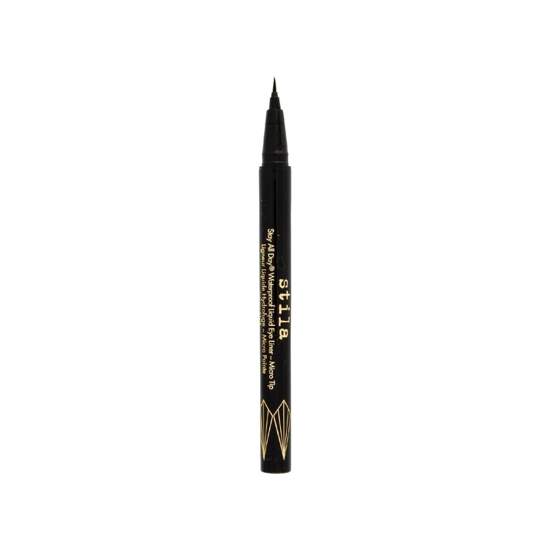 Stila Stay All Day Waterproof Liquid Eye Liner Micro Tip 0.5mL - Intense Black