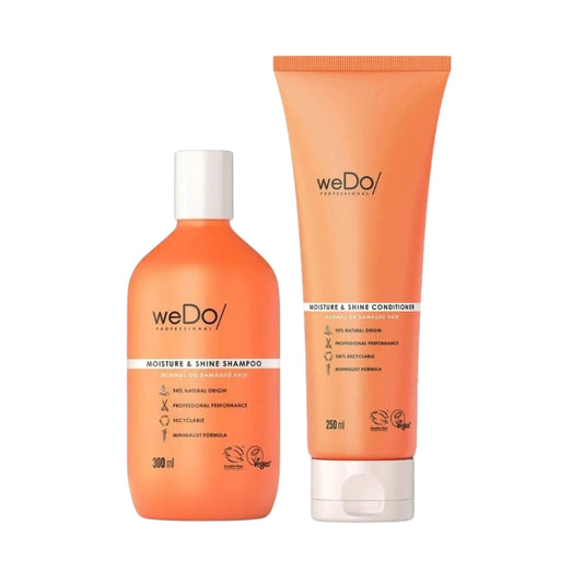 weDo Professional Moisture & Shine Shampoo 300mL & Conditioner 250mL Set