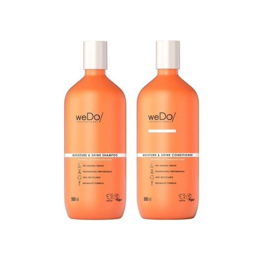 weDo Professional Moisture & Shine Shampoo & Conditioner 900mL Duo