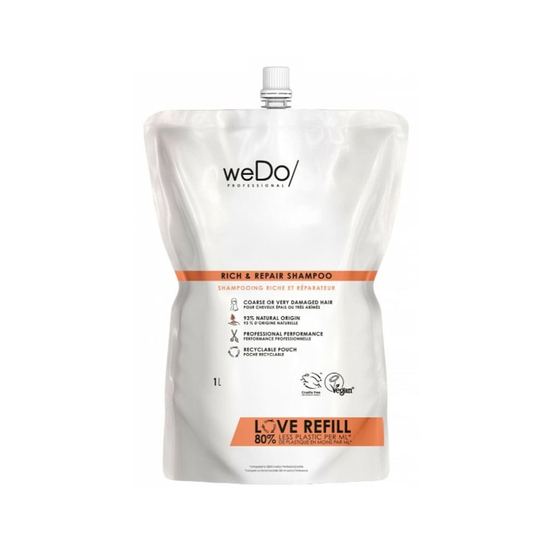 weDo Professional Rich & Repair Shampoo 1L Refill