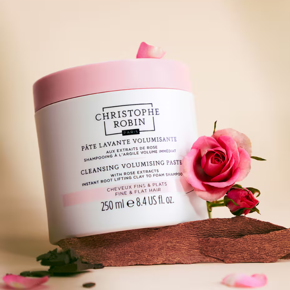 Christophe Robin Cleansing Volumizing Paste Clay to Foam Shampoo 250mL