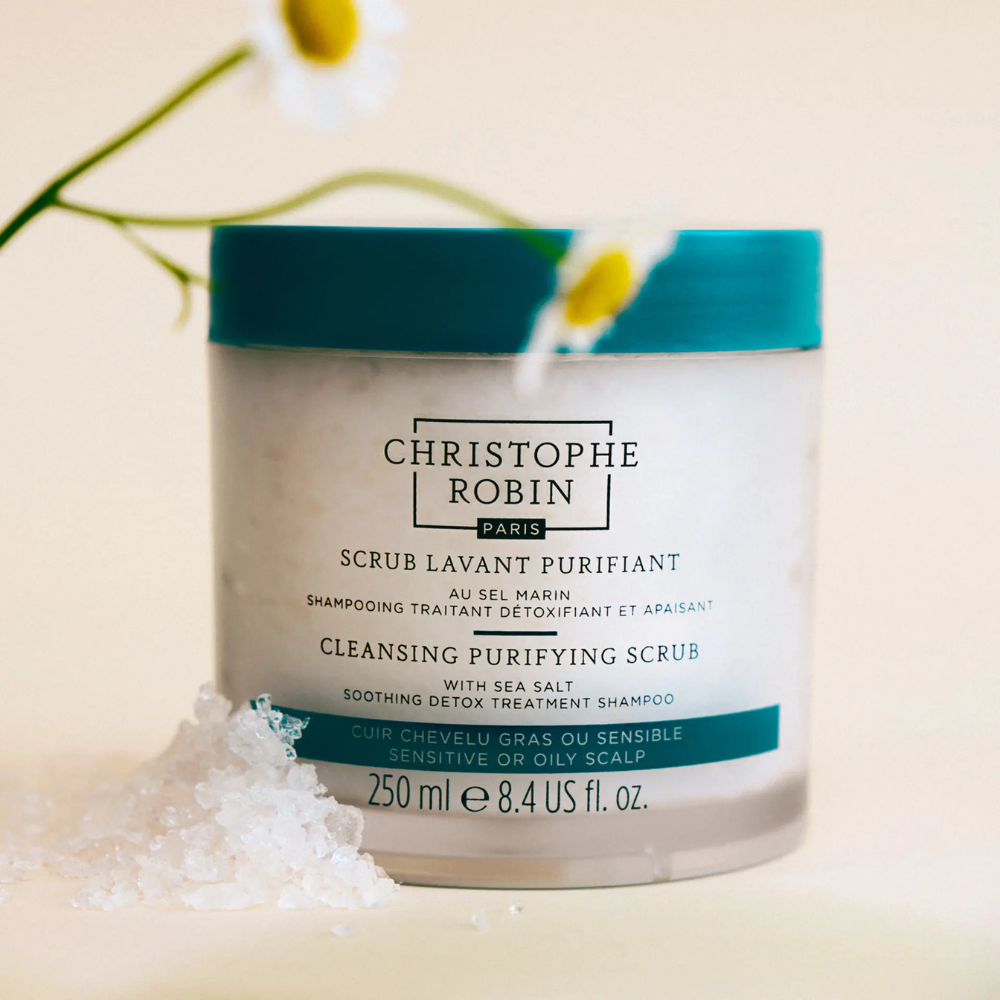 Christophe Robin Cleansing Purifying Scrub with Sea Salt 250mL