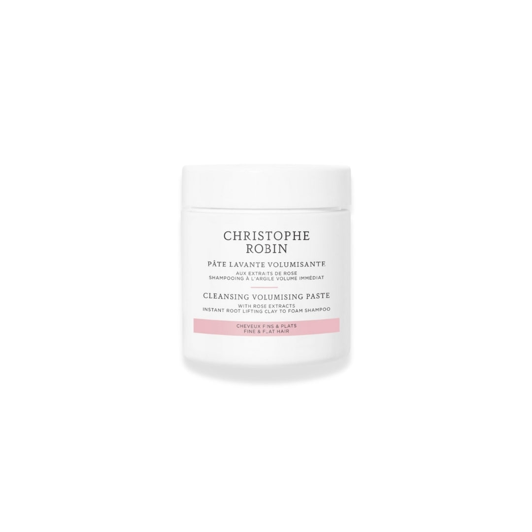 Christophe Robin Cleansing Volumizing Paste with Pure Rassoul Clay and Rose Extracts 75mL