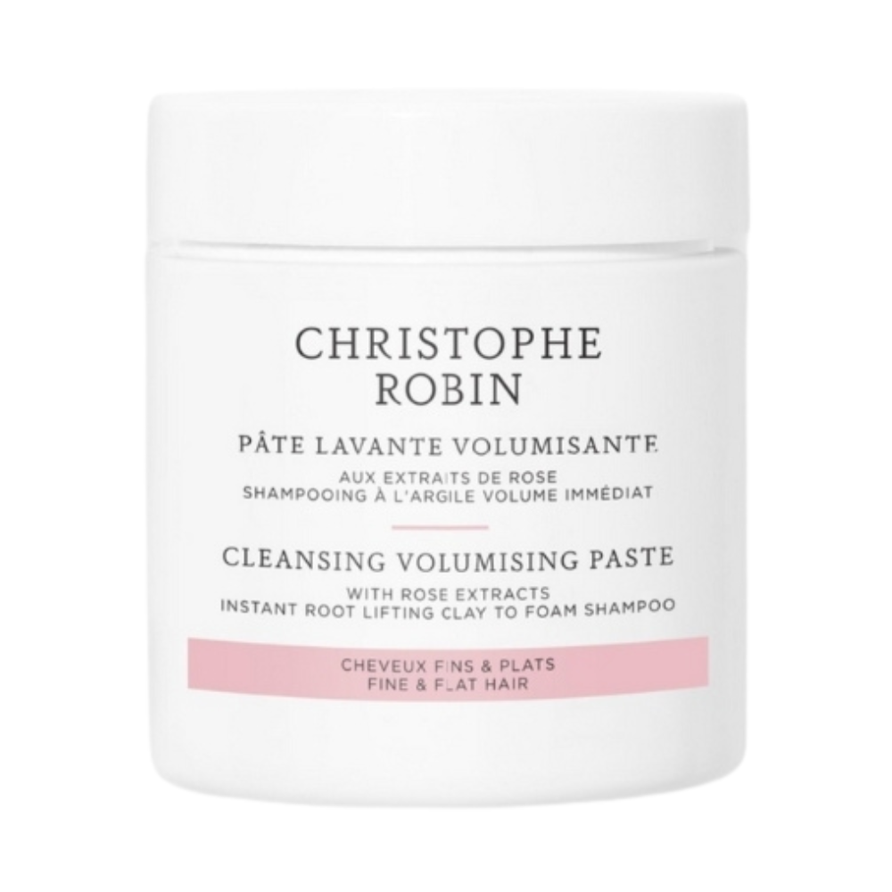 Christophe Robin Cleansing Volumizing Paste with Pure Rassoul Clay and Rose Extracts 75mL