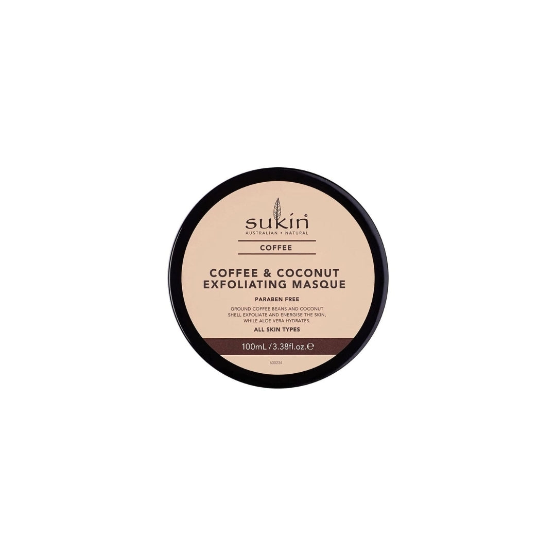 Sukin Natural Coffee & Coconut Exfoliating Masque 100mL