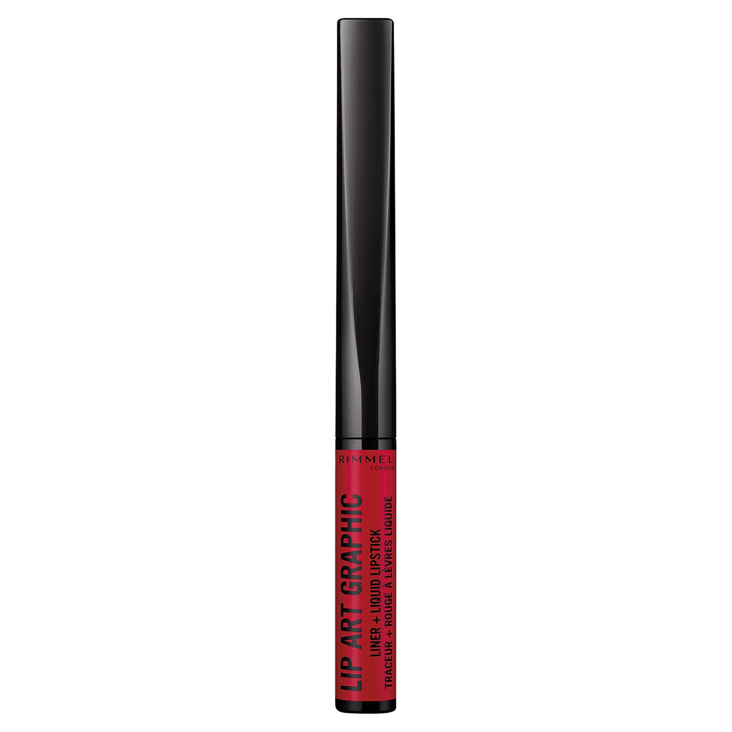 Rimmel London Lip Art Graphic 2 in 1 Liner and Liquid Lipstick 1.8mL - 610 Hot Spot