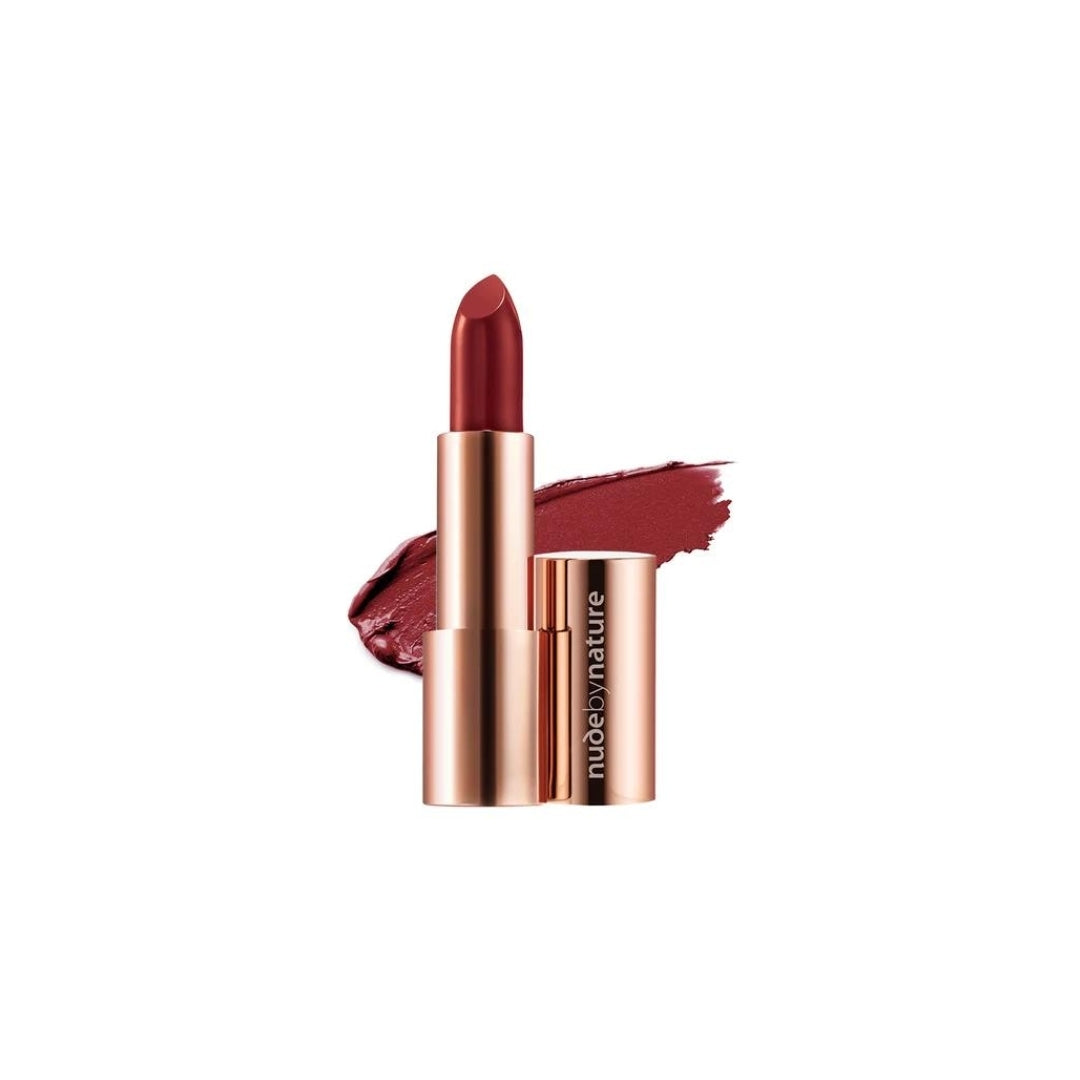 Nude by Nature Moisture Shine Lipstick 4g - 09 Rosewood