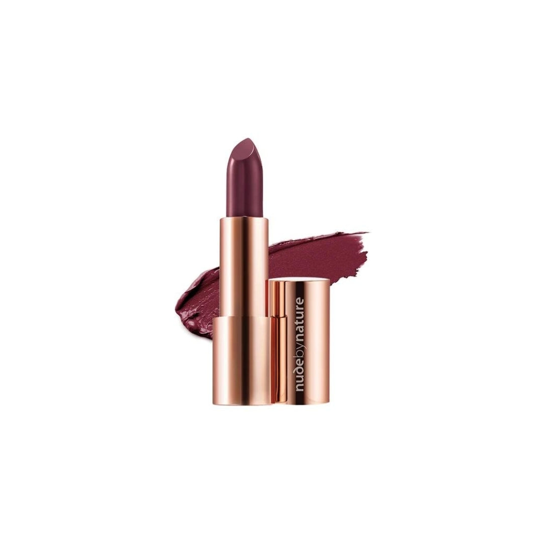 Nude by Nature Moisture Shine Lipstick 4g - 10 Mulberry