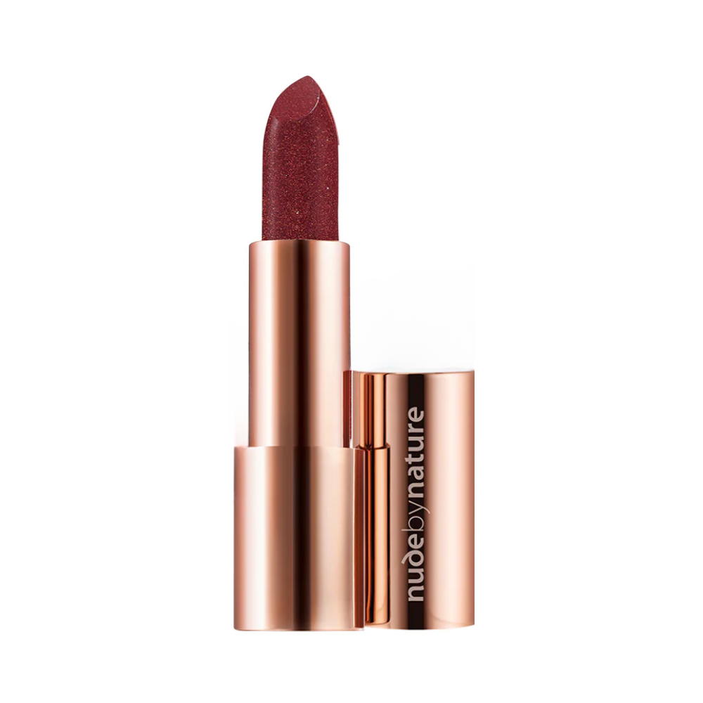 Nude by Nature Moisture Shine Lipstick 4g - 10 Mulberry