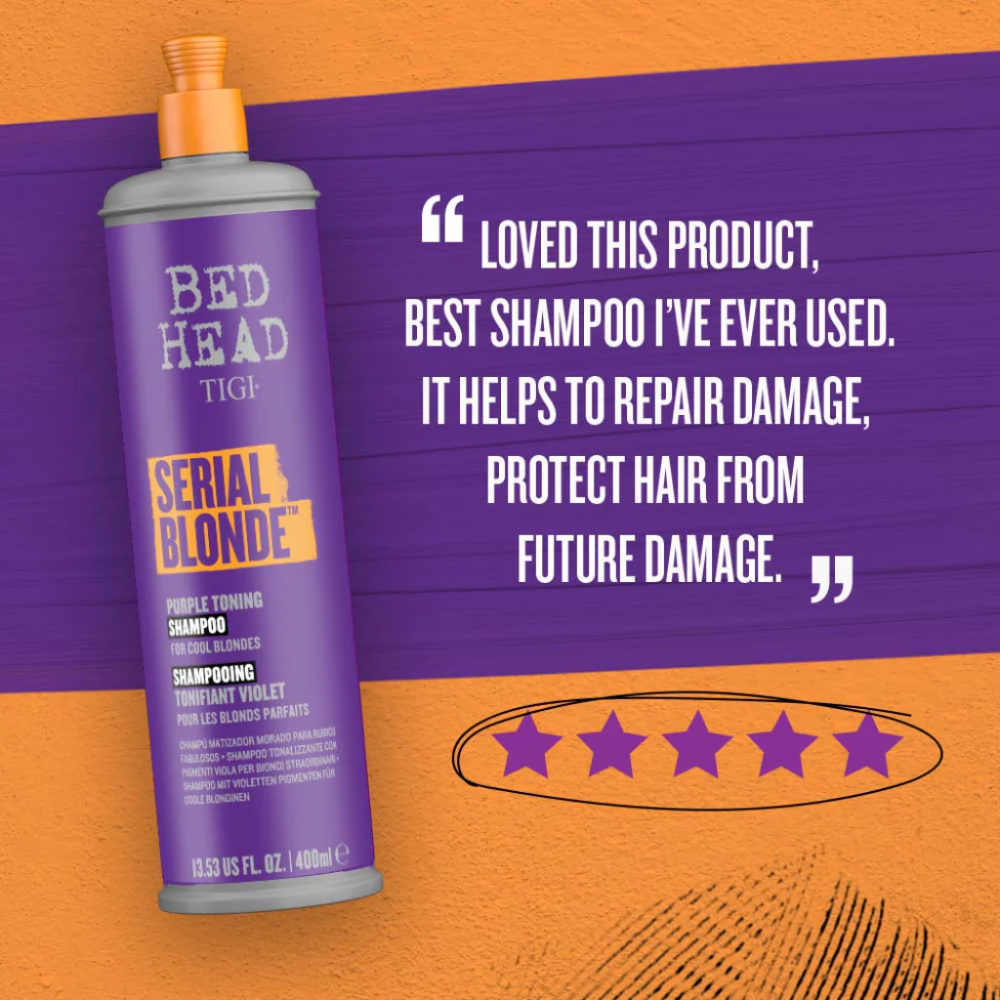 TIGI Bed Head Serial Blonde Restoring Shampoo 970mL