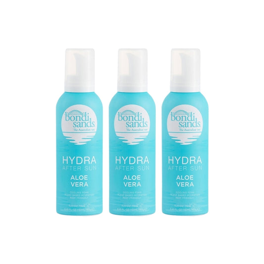 3 x Bondi Sands Hydra After Sun Aloe Vera Foam 165g