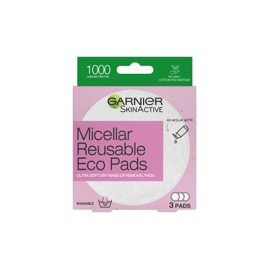Garnier SkinActive Micellar Reusable Eco Pads 3Pk