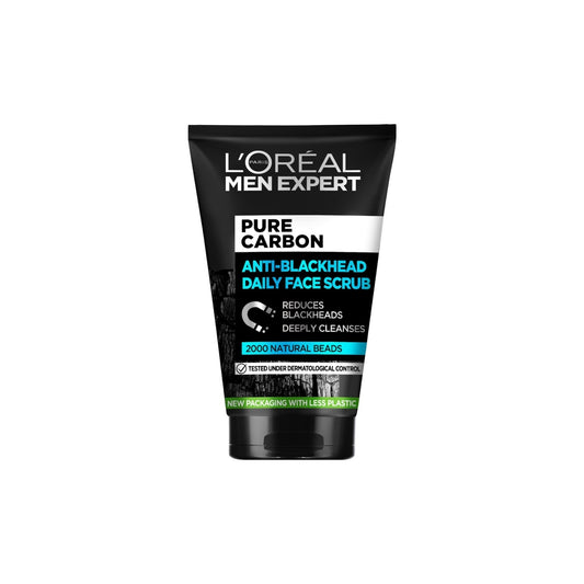 L'Oreal Paris Men Expert Pure Carbon Anti-Blackhead Daily Face Scrub 100mL