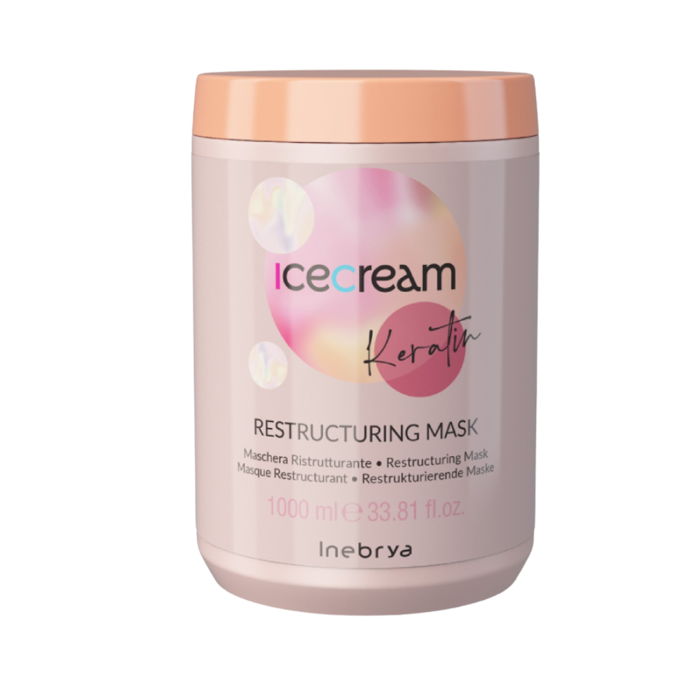 Inebrya Ice Cream Keratin Restructuring Mask 1000mL