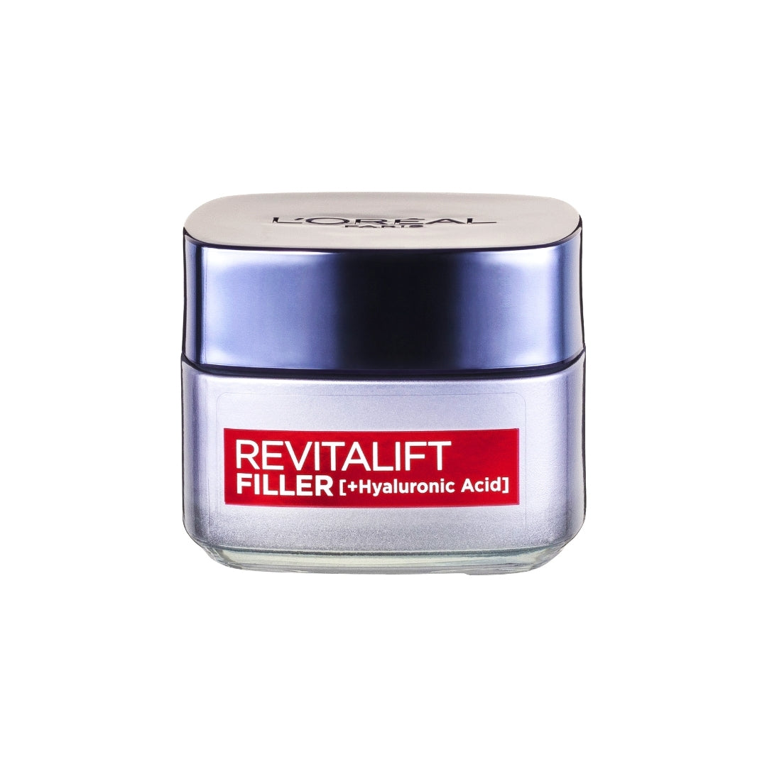 L'Oreal Paris Revitalift Filler +Hyaluronic Acid Anti-Ageing Replumping Day Cream 50mL