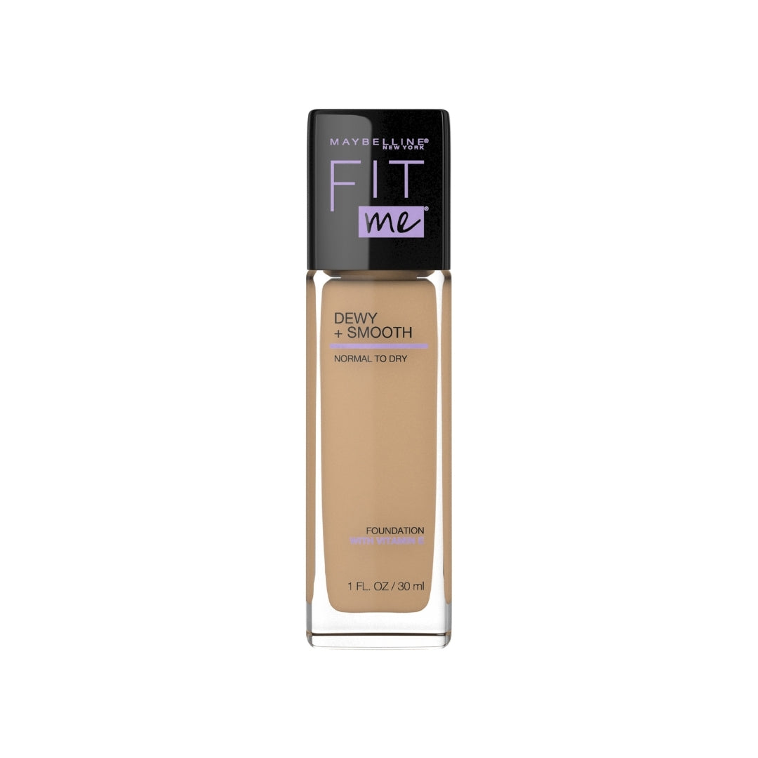 Maybelline Fit Me Dewy & Smooth Luminous Liquid Foundation 30mL - 225 Medium Buff