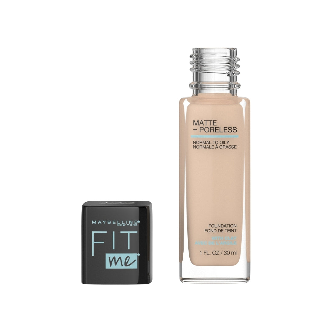 Maybelline Fit Me Matte & Poreless Mattifying Liquid Foundation 30mL - 122 Creamy Beige