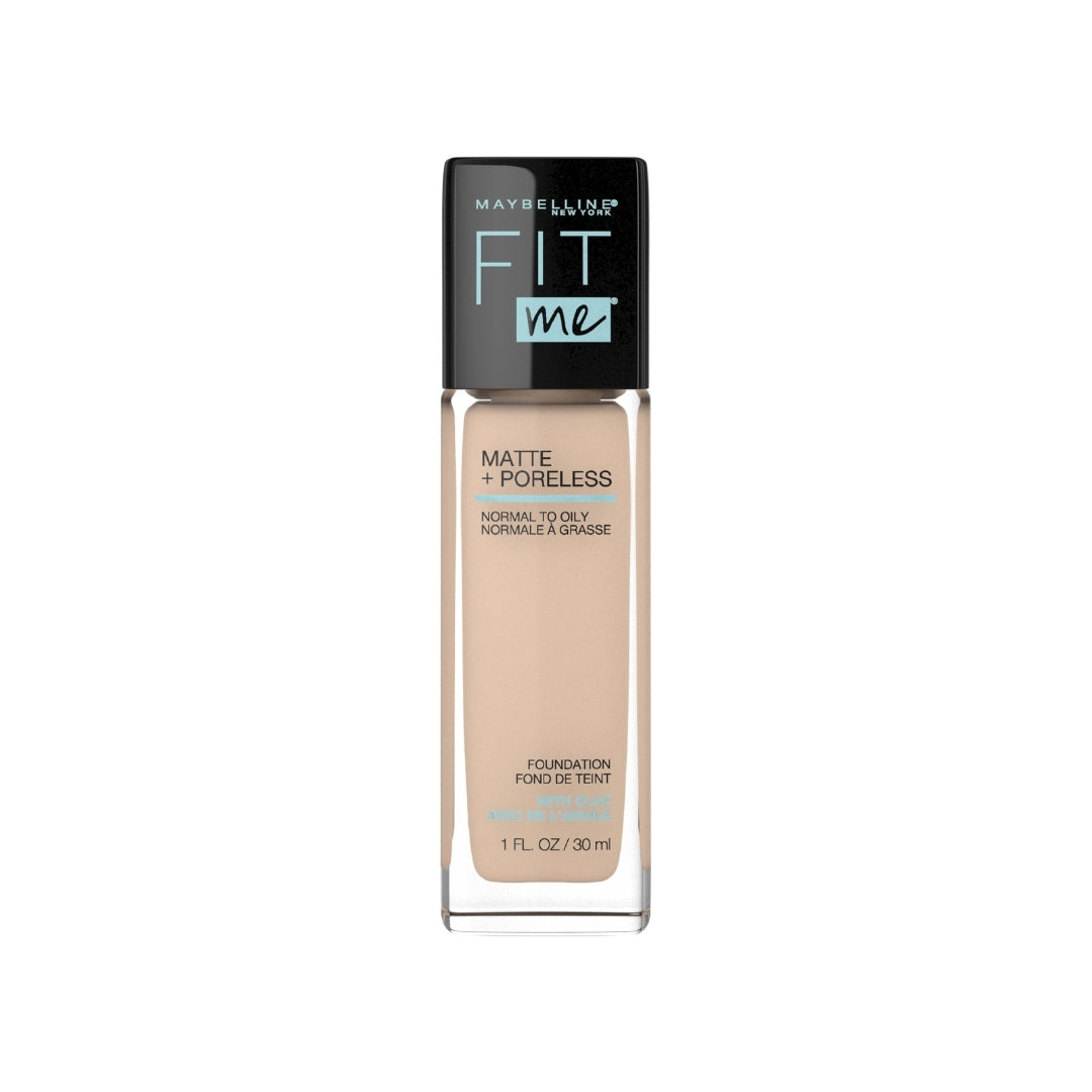 Maybelline Fit Me Matte & Poreless Mattifying Liquid Foundation 30mL - 122 Creamy Beige