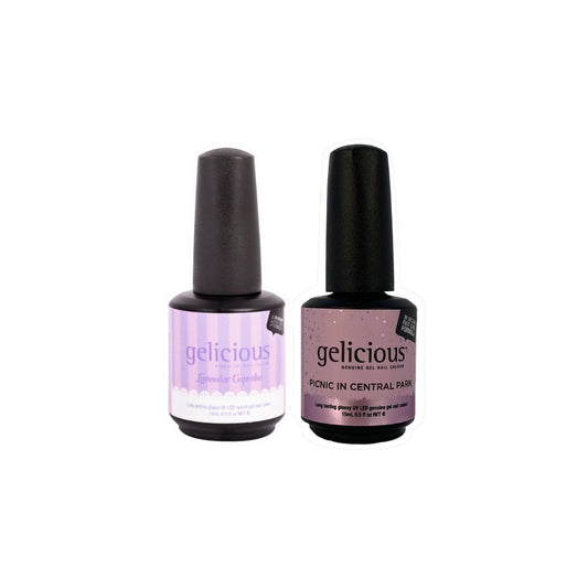 Gelicious Duo Kit - Lavender Cupcake & Picnic in Central Park 2 x 15mL