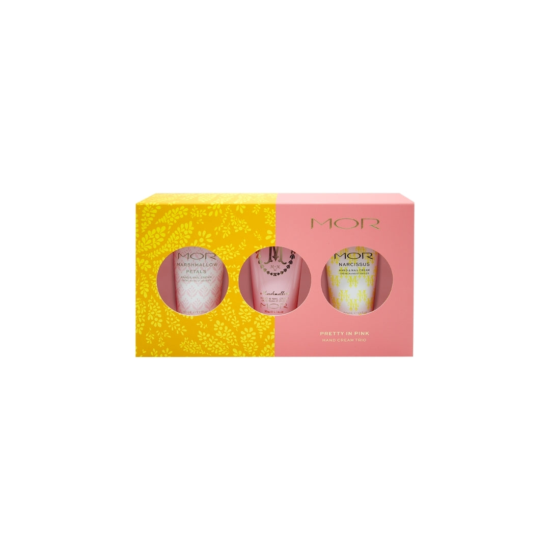 MOR Pretty in Pink Hand Cream Trio 3 x 50mL