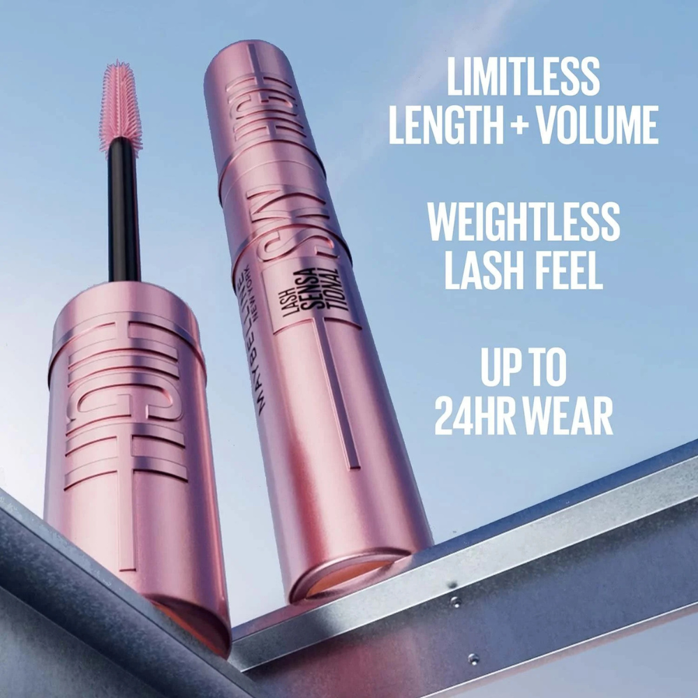 Maybelline Lash Sensational Sky High Washable Mascara 7.2mL - 01 Very Black