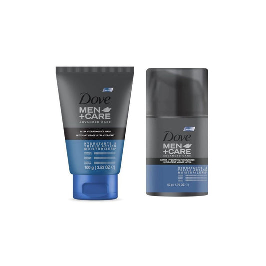Dove Men+Care Hydrating Face Wash & Moisturizer Duo
