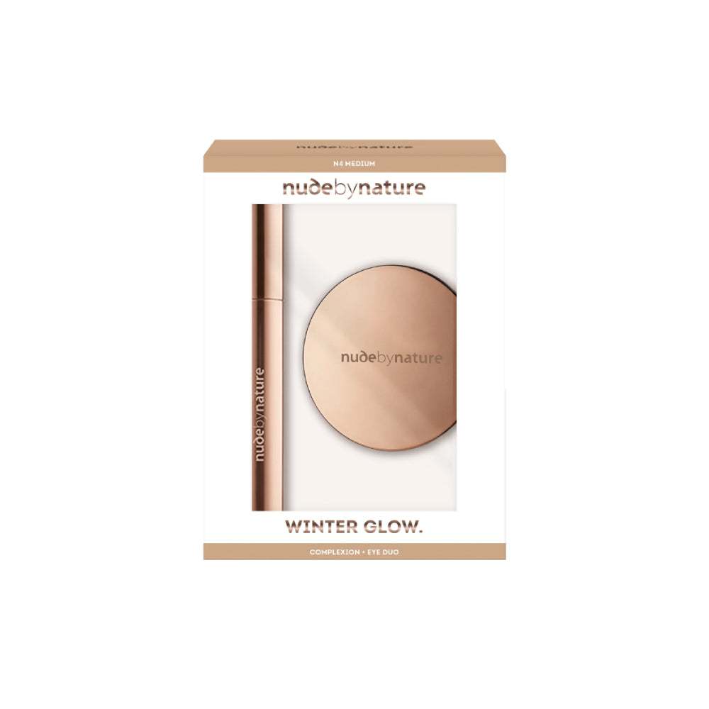 Nude by Nature Winter Glow Complexion & Eye Duo - N4 Medium