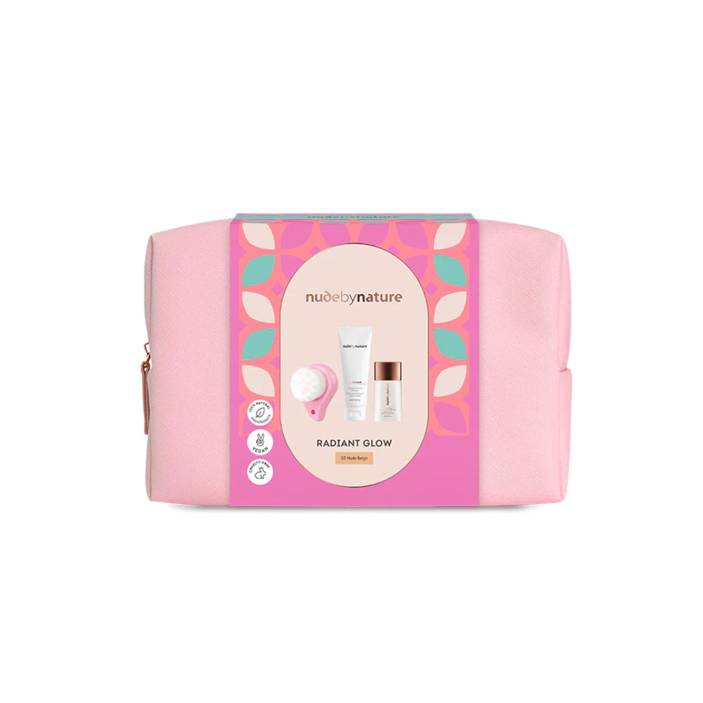 Nude by Nature Radiant Glow Set - 03 Nude Beige