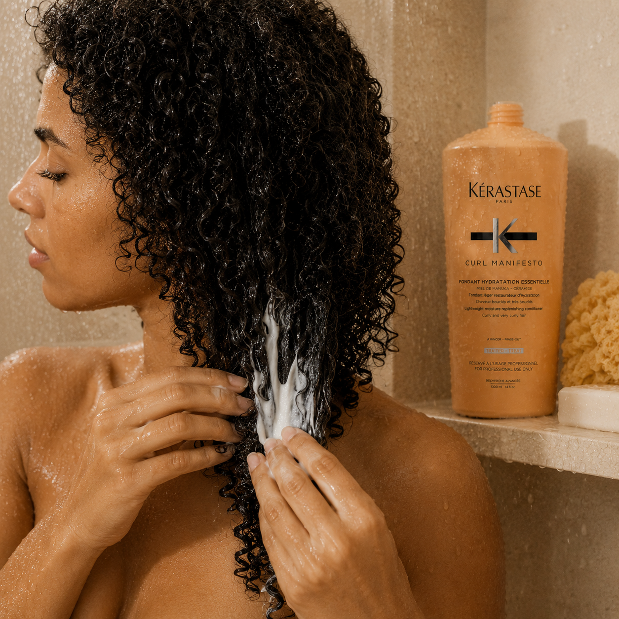 Kerastase Curl Manifesto Fondant Hydratation Essentielle Conditioner 1 Litre/1000mL