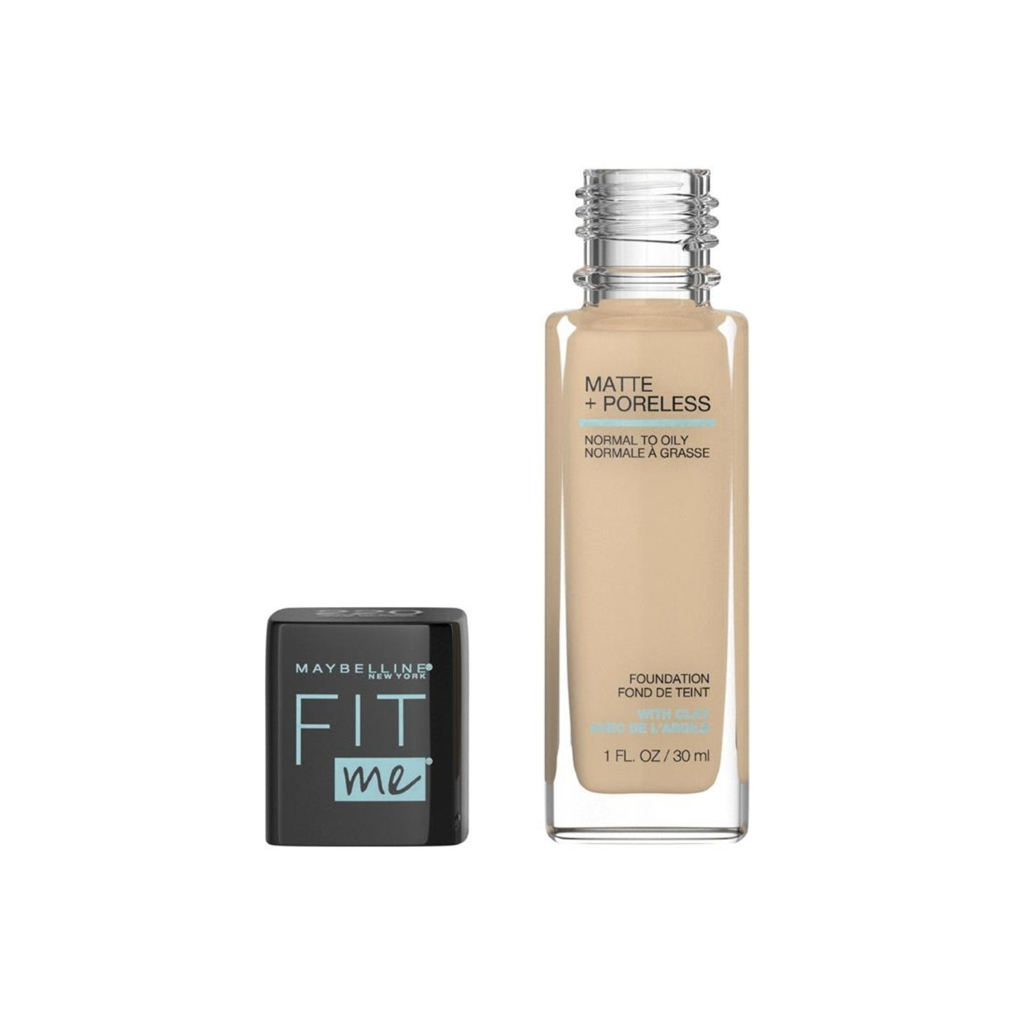 3 x Maybelline Fit Me Matte & Poreless Mattifying Liquid Foundation 30mL - 220 Natural Beige