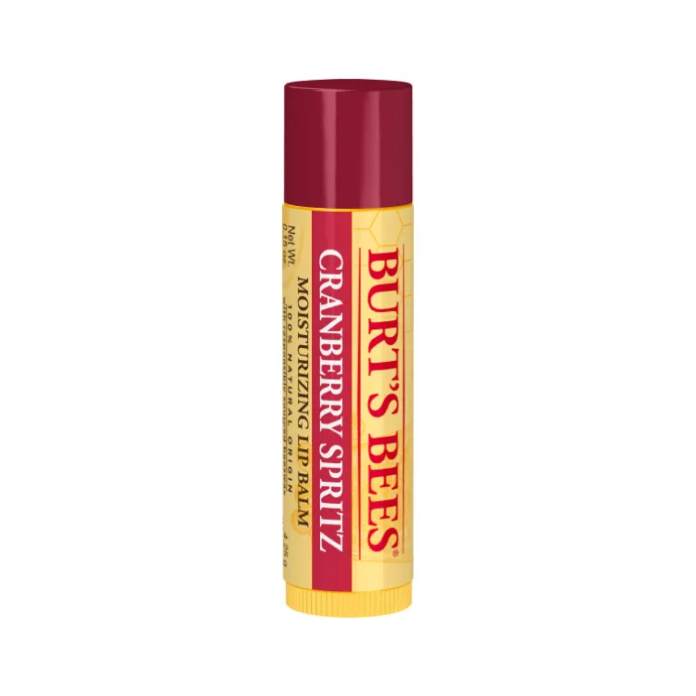 3 x Burt's Bees Cranberry Spritz Lip Balm 4.25g