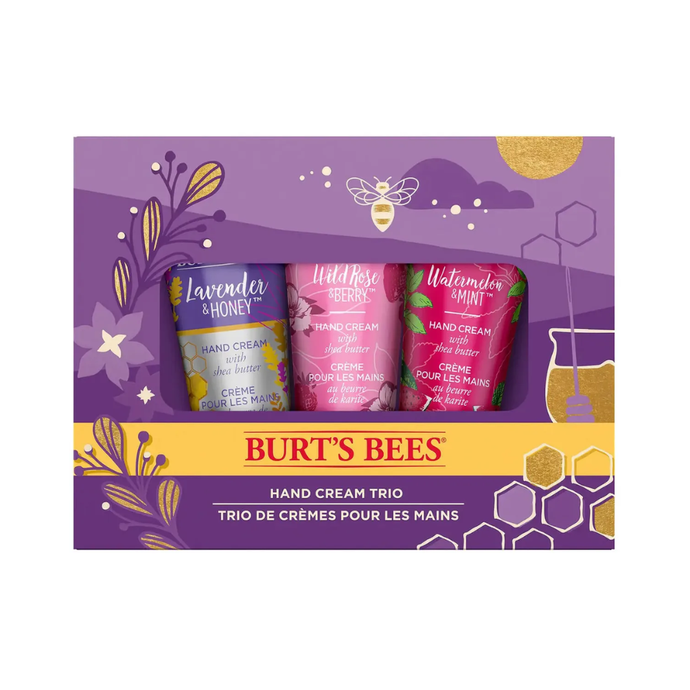 Burt's Bees Hand Cream Trio Gift Set