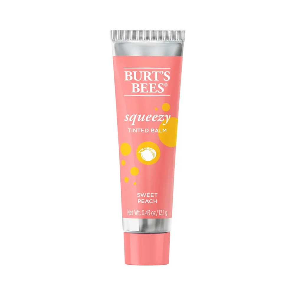 Burt's Bees Squeezy Tinted Lip Balm 12.1g - Sweet Peach