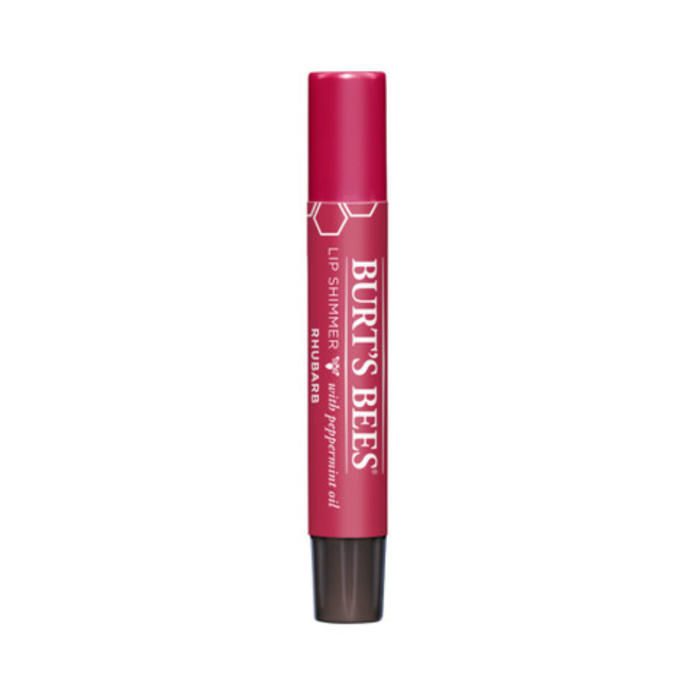 Burt's Bees Lip Shimmer 2.6g - Rhubarb