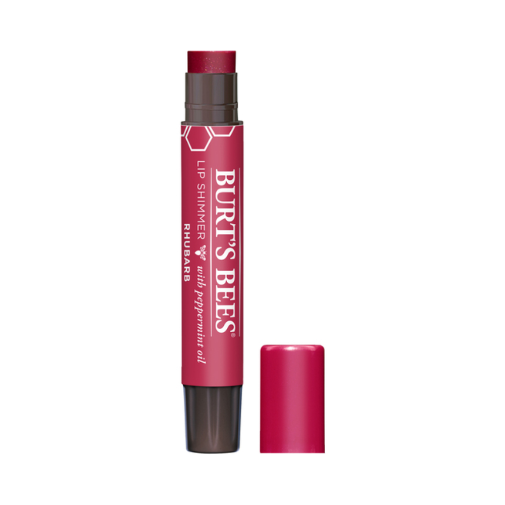 Burt's Bees Lip Shimmer 2.6g - Rhubarb