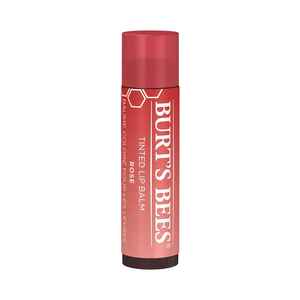 3 x Burt's Bees Tinted Lip Balm 4.25g - Rose