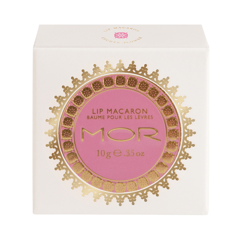 3 x MOR Lip Macaron 10g - Lychee Flower