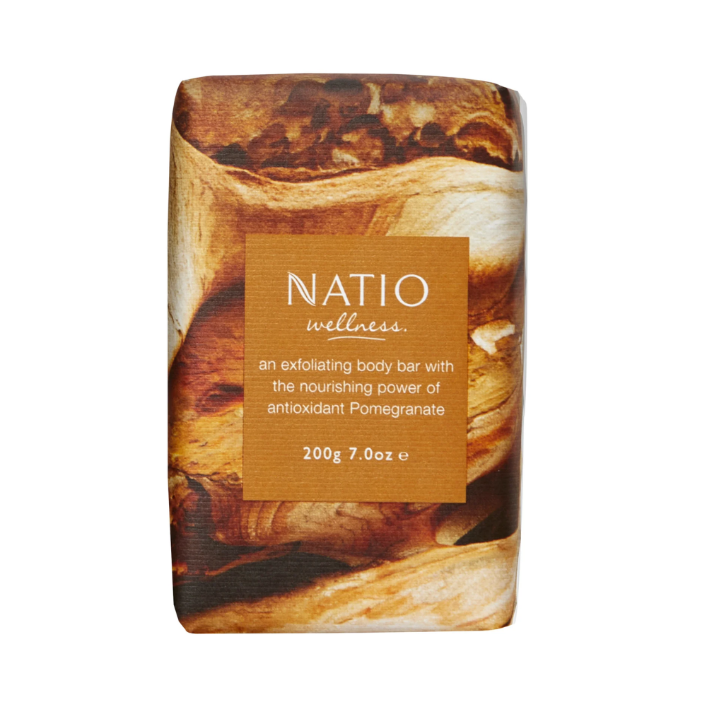 2 x Natio Wellness Rejuvenate Exfoliating Bar 200g