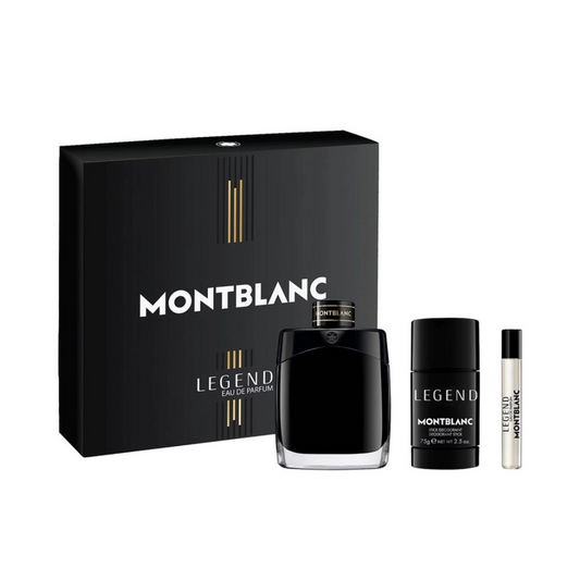 Mont Blanc Legend 3 Piece Fragrance Gift Set
