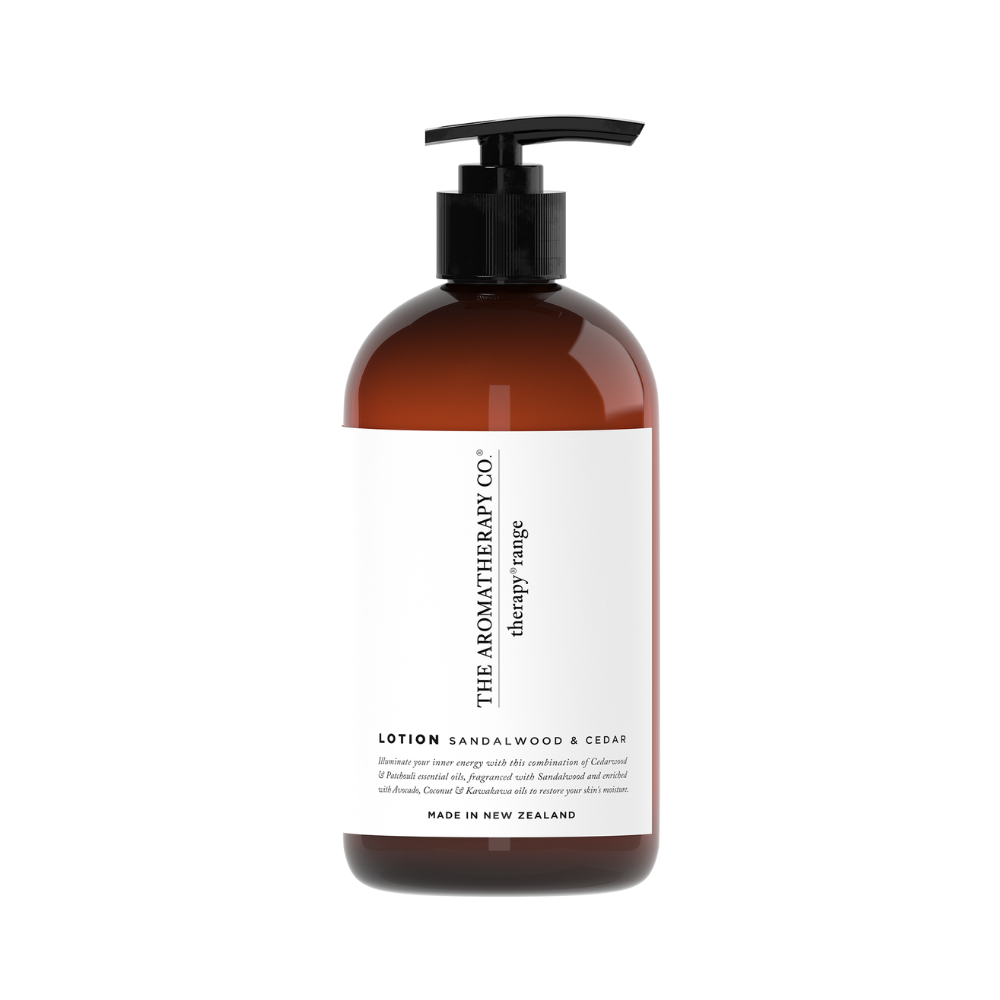 The Aromatherapy Co. Therapy Hand and Body Lotion Sandalwood & Cedar 500mL