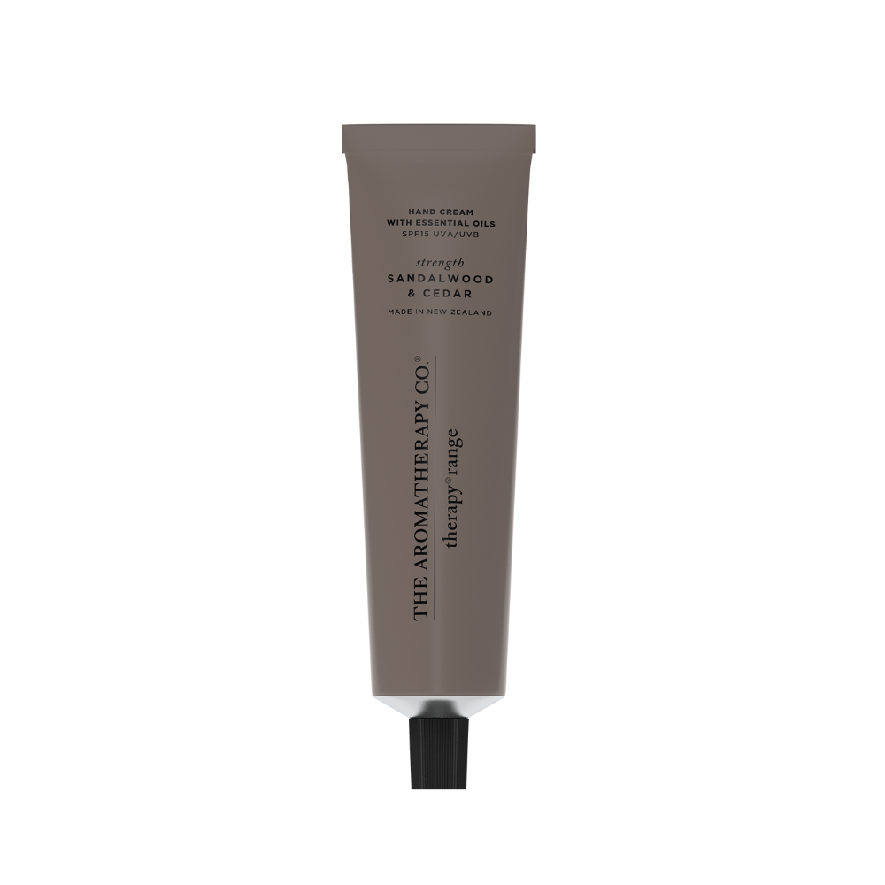 The Aromatherapy Co. Therapy Hand Cream SPF15 Sandalwood & Cedar 75mL