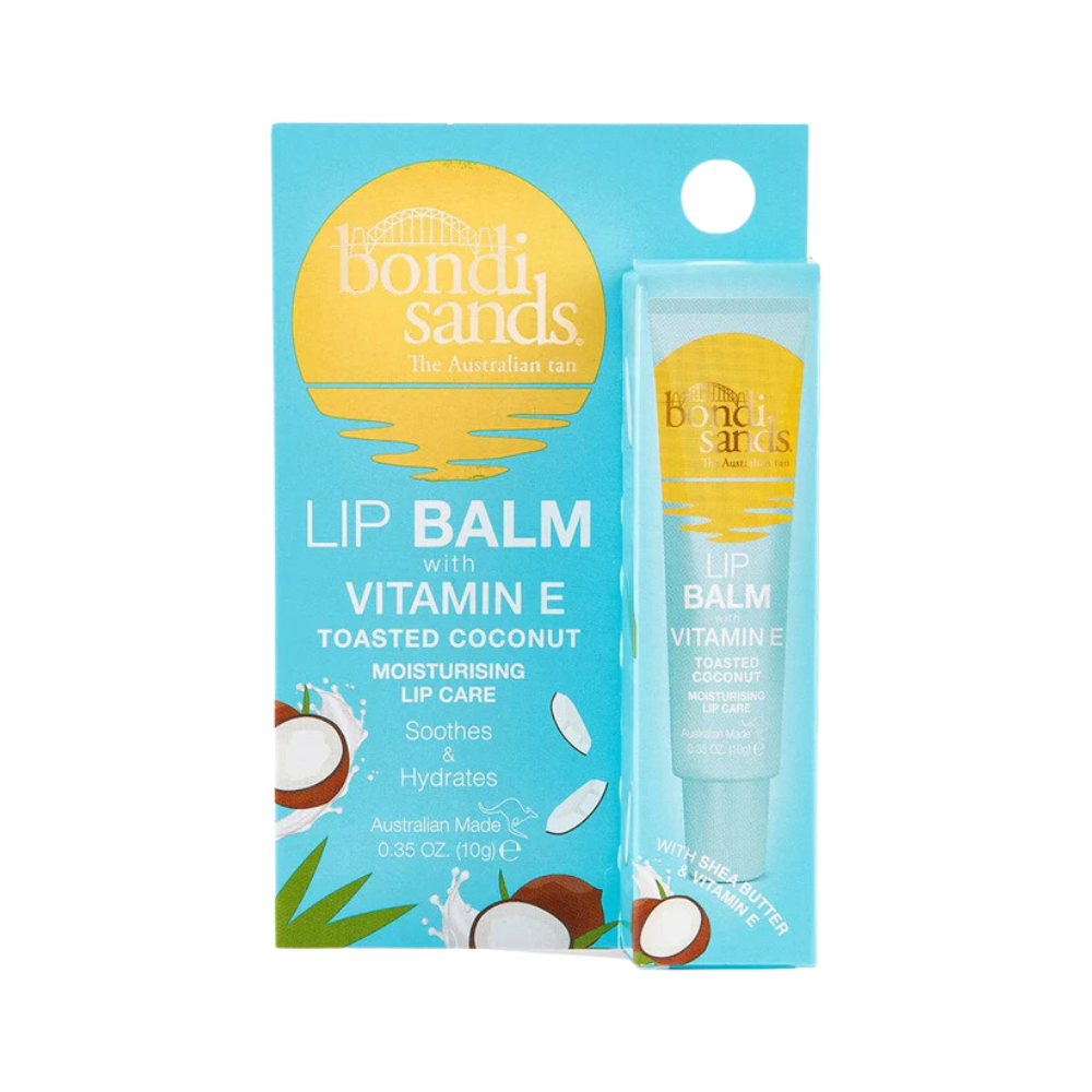 3 x Bondi Sands Lip Balm with Vitamin E Toasted Coconut 10g