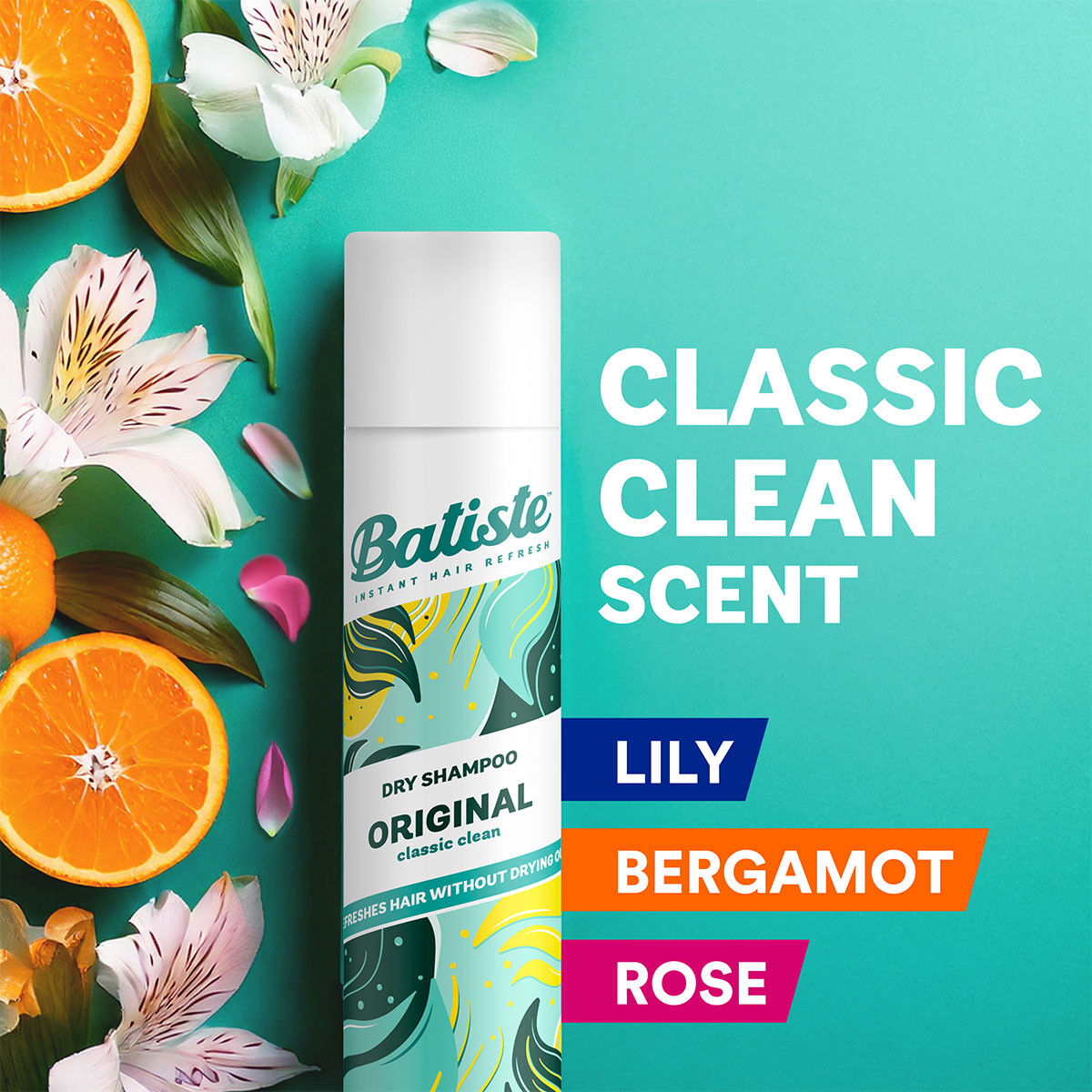 6 x Batiste Dry Shampoo Original 200mL