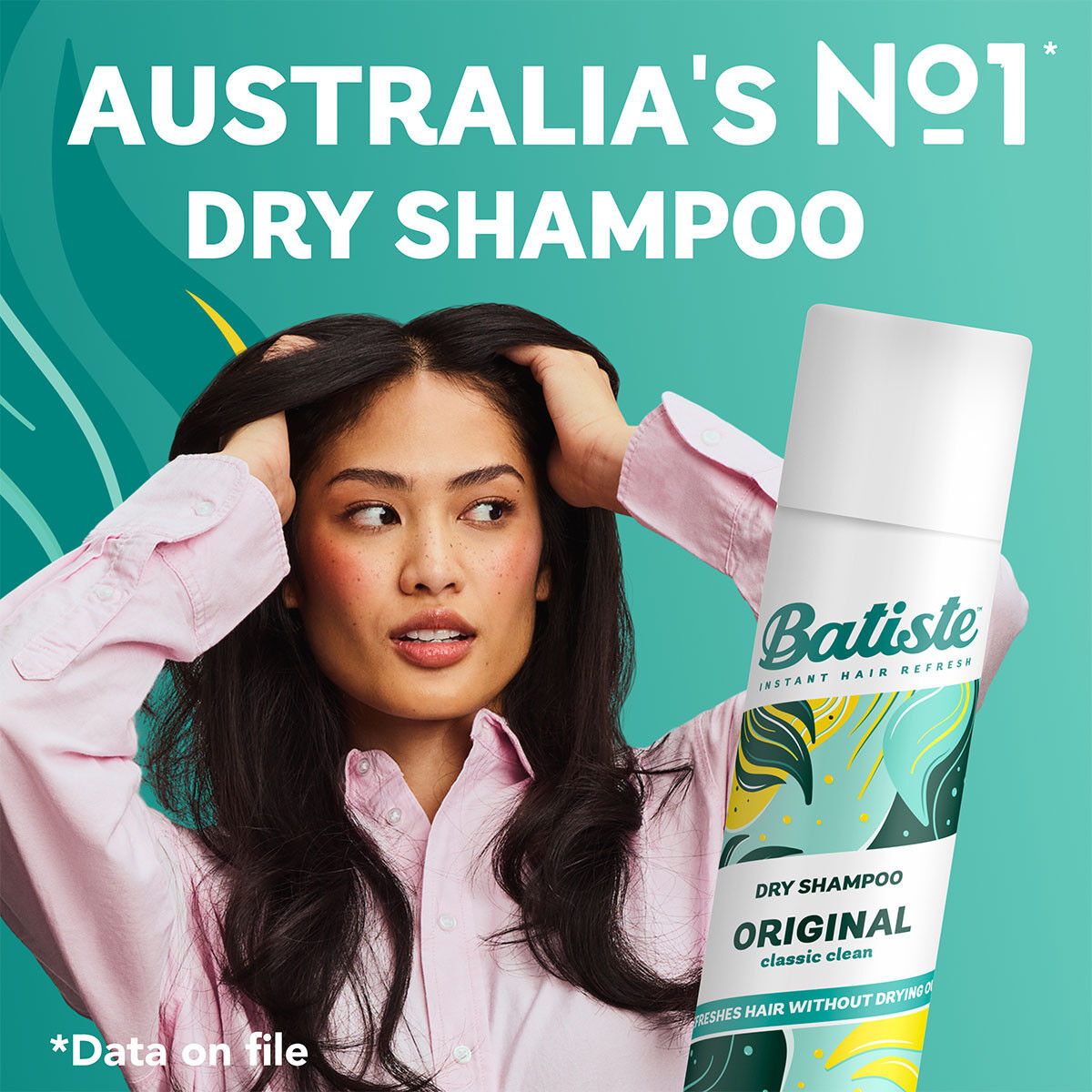 6 x Batiste Dry Shampoo Original 200mL