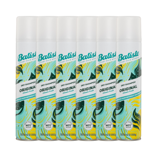 6 x Batiste Dry Shampoo Original 200mL