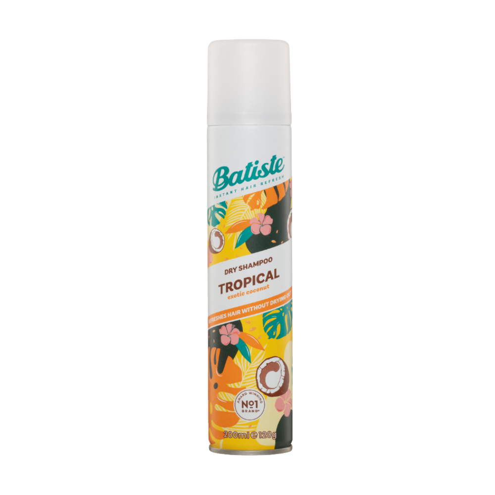 6 x Batiste Dry Shampoo Tropical 200mL