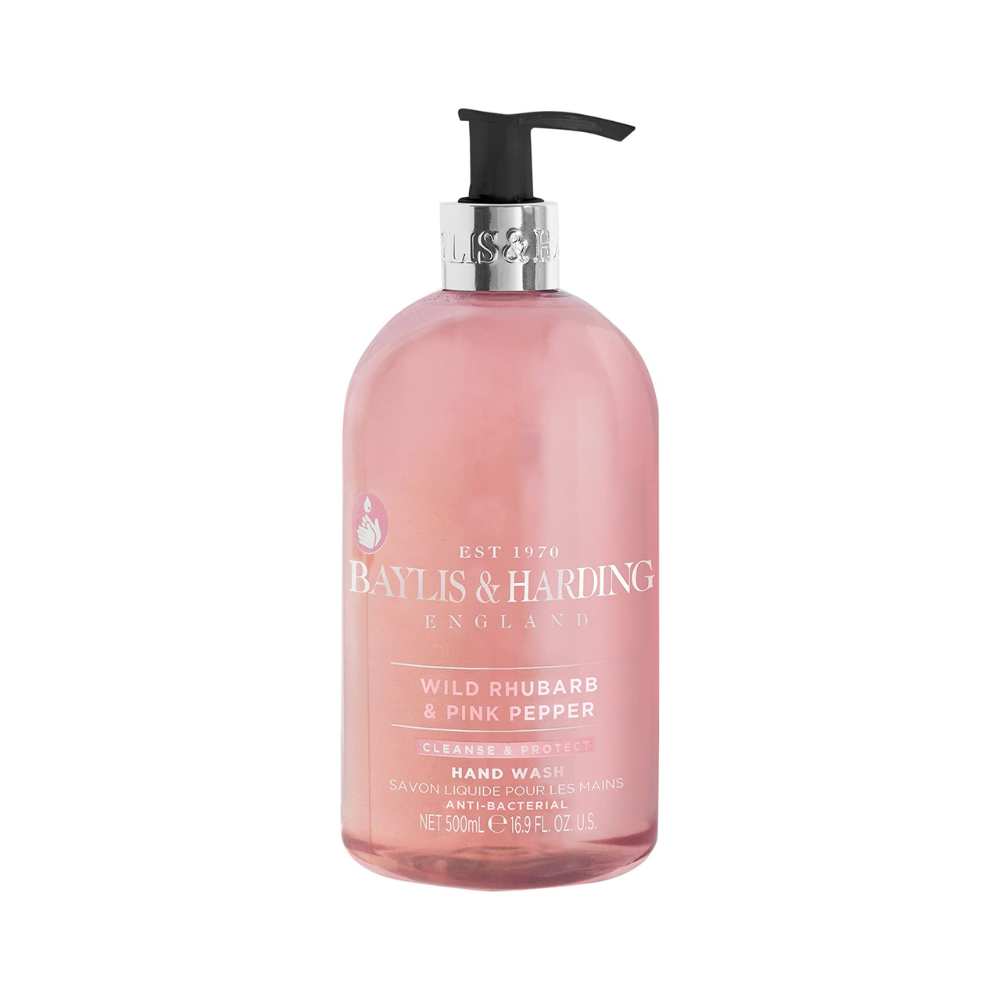 Baylis & Harding Anti-Bacterial Hand Wash Wild Rhubarb & Pink Pepper 500mL