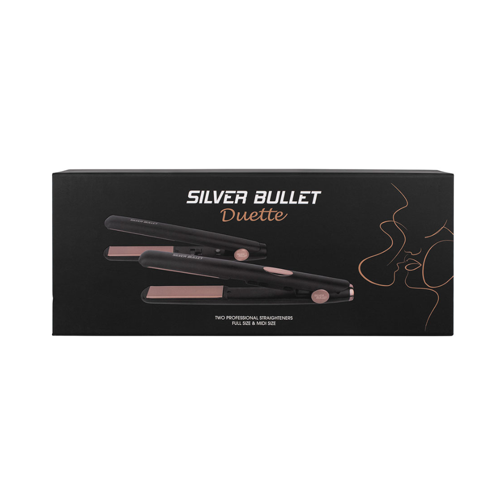 Silver Bullet Duette Straightener Twin Set